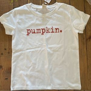 NWT pumpkin T-shirt